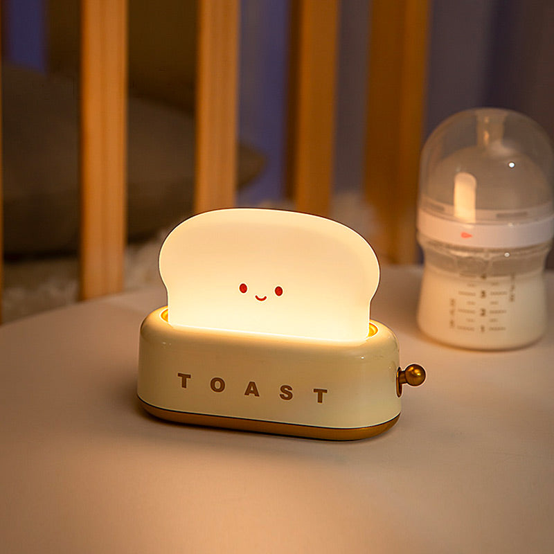 🎁New Year Sale 49% OFF⏳Cute Desk Decor Toaster Night Lamp
