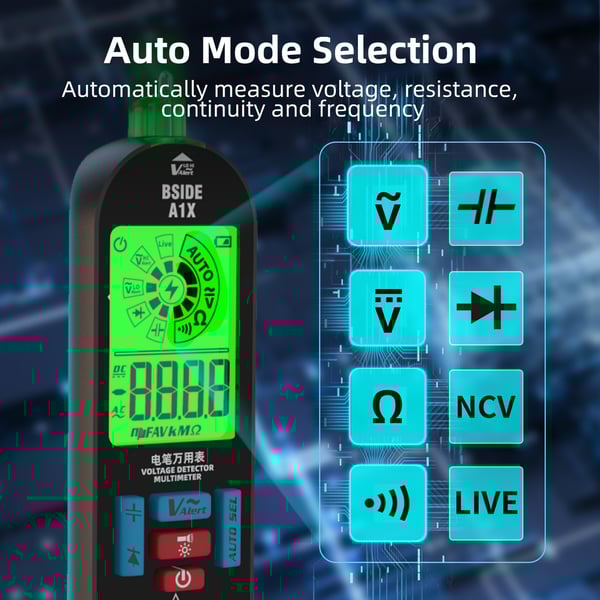 🎁Hot Sale 49% OFF⏳BSIDE A1X Digital Multimeter