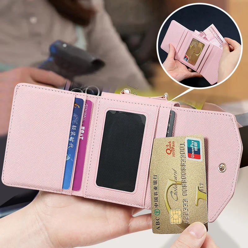🎁New Year Sale 49% OFF⏳Travel Folding Wallet Case Leather Card Holder Cover for Samsung Flip3 5G/ Flip4