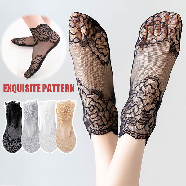 š„Buy 1 Free 3š„Ladies Fashion Lace Socks