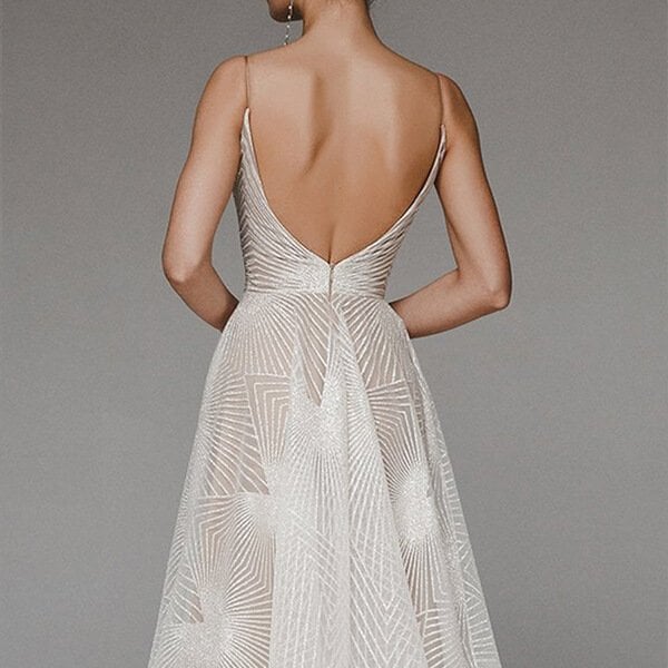🎁Hot Sale 49% OFF⏳Fashion V-neck Sling A-line dress