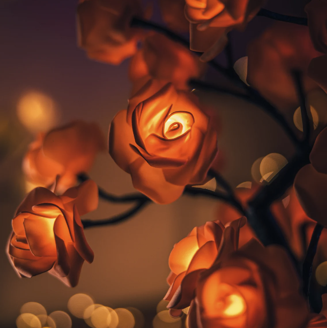 🎁New Year Sale 49% OFF⏳Forever Rose Tree Lights, Eternal Love