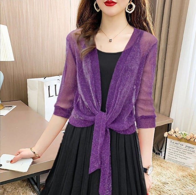 🎁New Year Sale 49% OFF⏳2024 New Pearl Ice Silk Sunscreen Thin Shawl Versatile