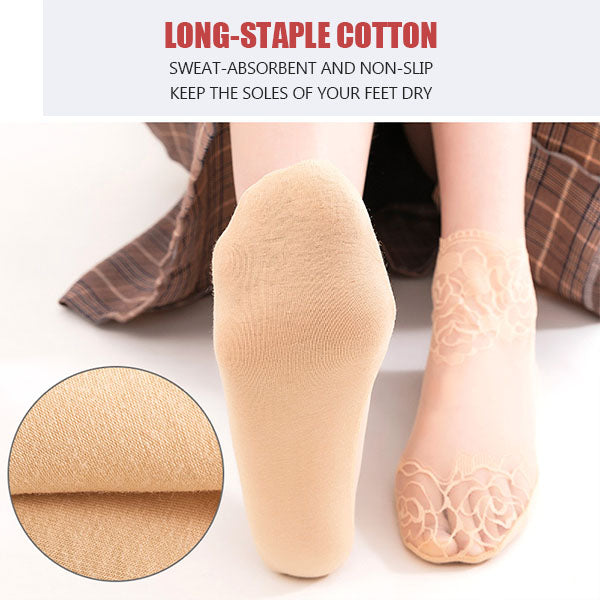 š„Buy 1 Free 3š„Ladies Fashion Lace Socks