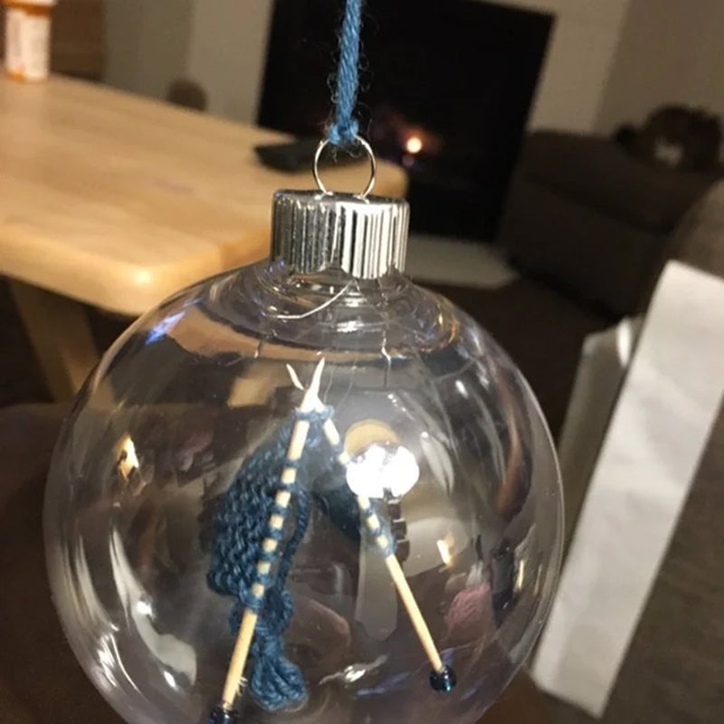 🎁Christmas 49% OFF⏳Knitting Christmas Ornament - newbeew