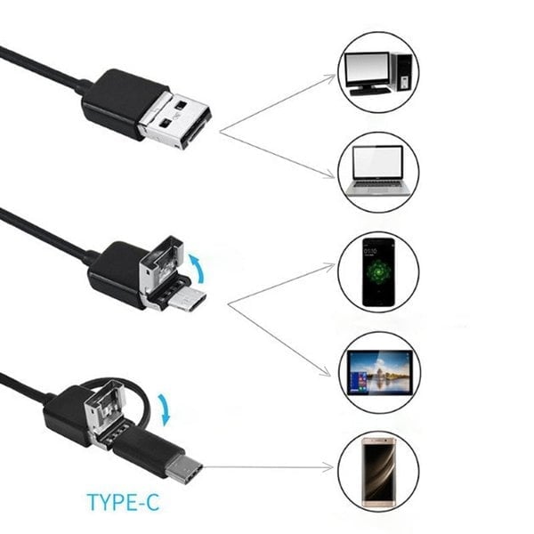 🎁Christmas 49% OFF⏳3 IN 1 USB endoscope (universal across all platforms) - newbeew