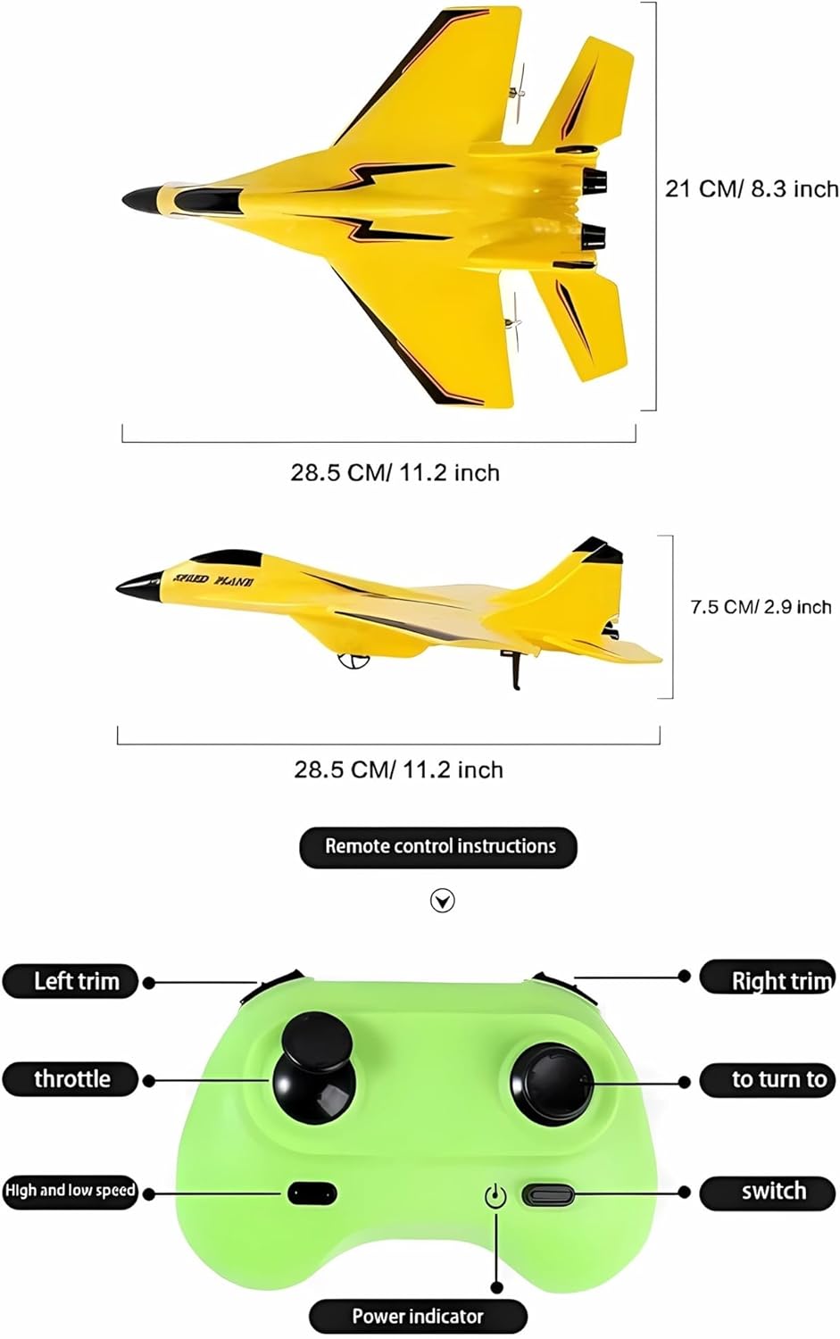 🎁New Year Sale 49% OFF⏳2024 New Remote Control Wireless Plane Toys