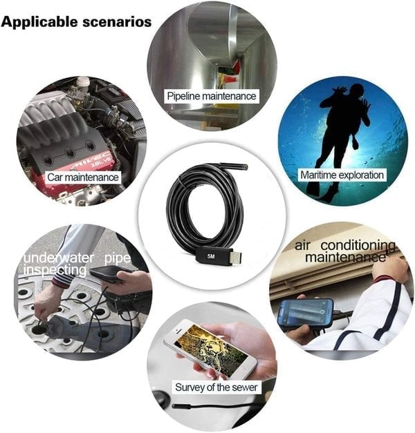 🎁Christmas 49% OFF⏳3 IN 1 USB endoscope (universal across all platforms) - newbeew