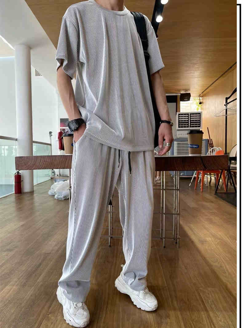 🎁Hot Sale 49% OFF⏳Men’s Loose Fashionable Long Sleeve 2-piece Set