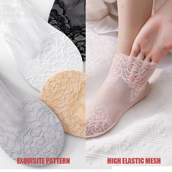 š„Buy 1 Free 3š„Ladies Fashion Lace Socks