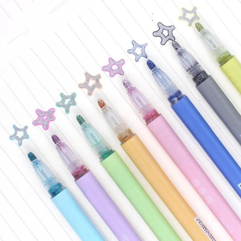 🎁Christmas 49% OFF⏳🖌2024 Best-Selling Dual-Line Highlighter - newbeew