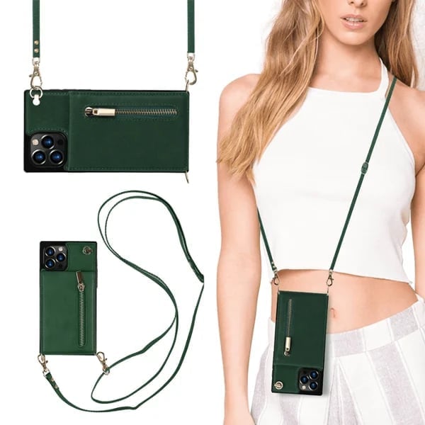 🎁New Year Sale 49% OFF⏳Crossbody wallet case for iPhone with card holder