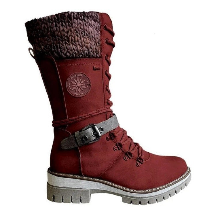 🎁Christmas 49% OFF⏳Women's Fashion Waterproof Warm Snow Boots - newbeew