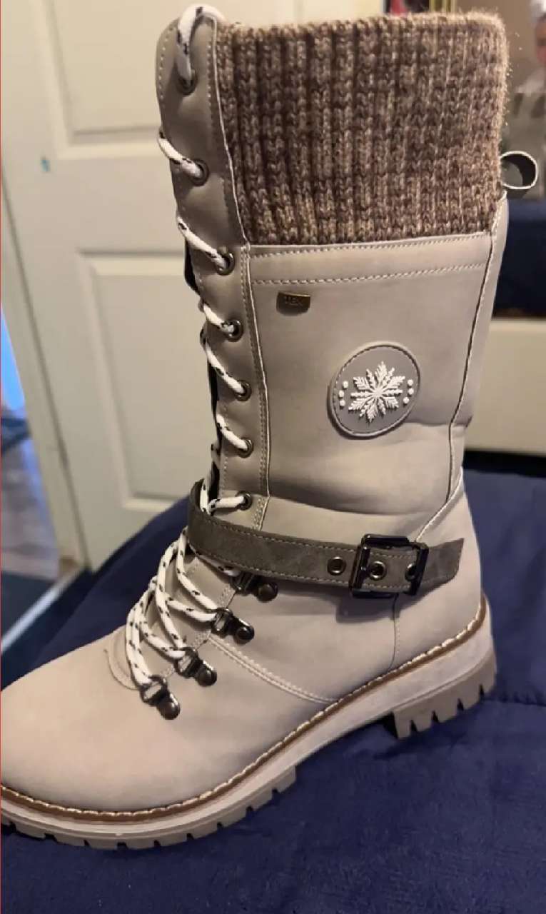 🎁Christmas 49% OFF⏳Women's Fashion Waterproof Warm Snow Boots - newbeew