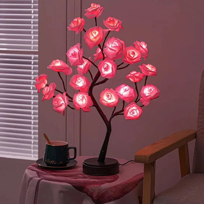 🎁New Year Sale 49% OFF⏳Forever Rose Tree Lights, Eternal Love