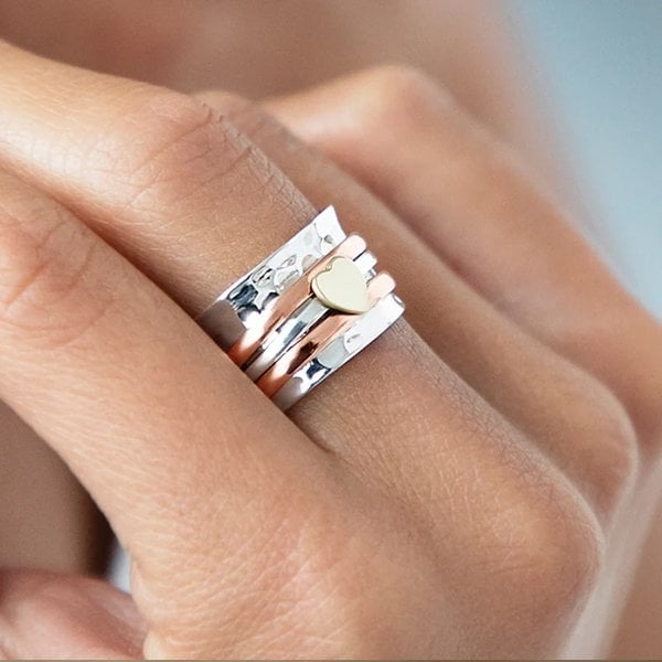 🎁Hot Sale 49% OFF⏳Self Love Spinner Heart Ring