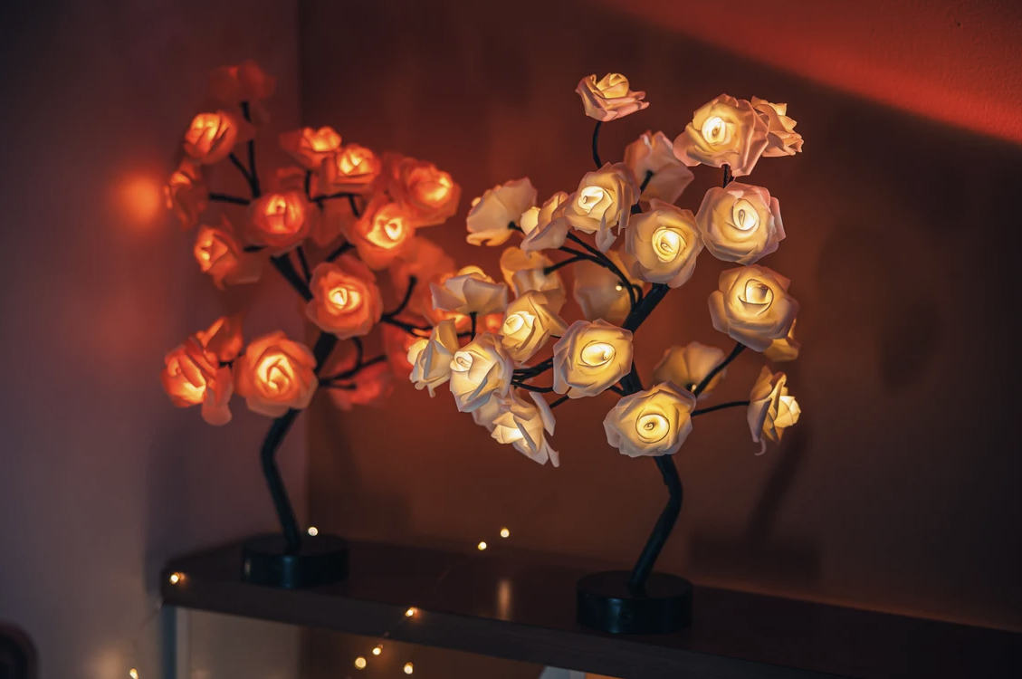 🎁New Year Sale 49% OFF⏳Forever Rose Tree Lights, Eternal Love