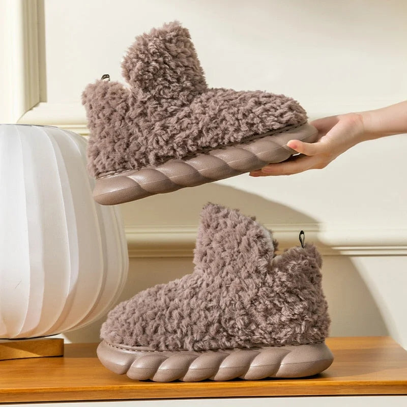 🎁Hot Sale 49% OFF⏳Women's Fluffy Fleece Boots