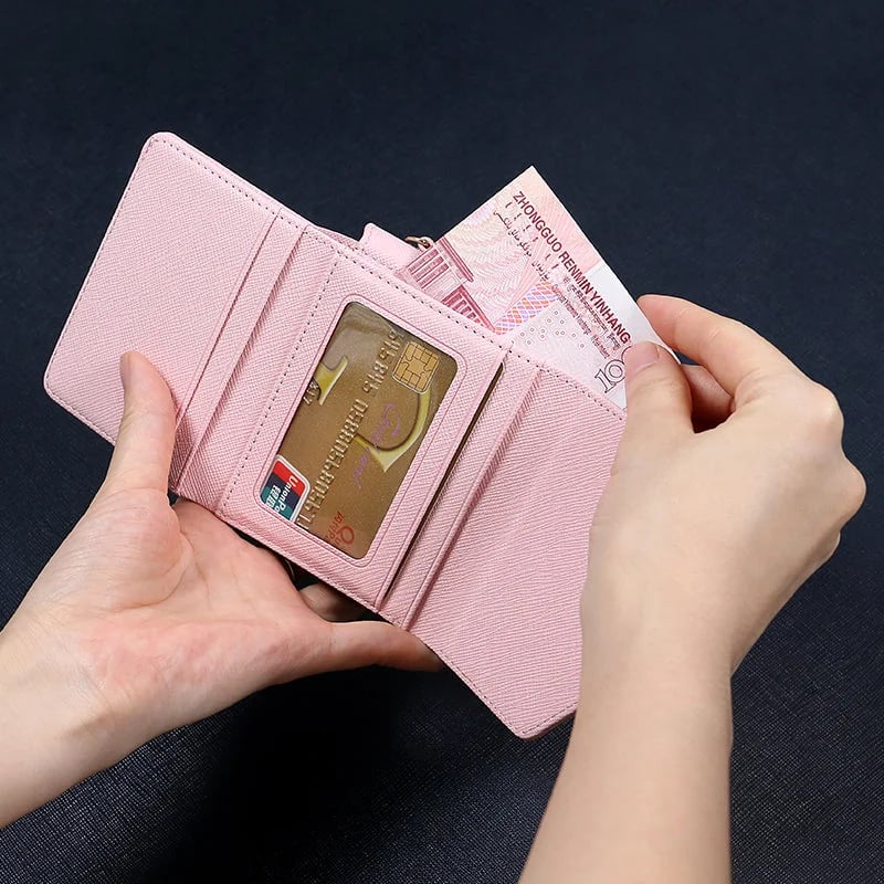 🎁New Year Sale 49% OFF⏳Travel Folding Wallet Case Leather Card Holder Cover for Samsung Flip3 5G/ Flip4