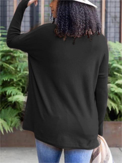 🎁Hot Sale 49% OFF⏳LONG SLEEVE THUMBHOLE SWEATER POCKET TUNIC