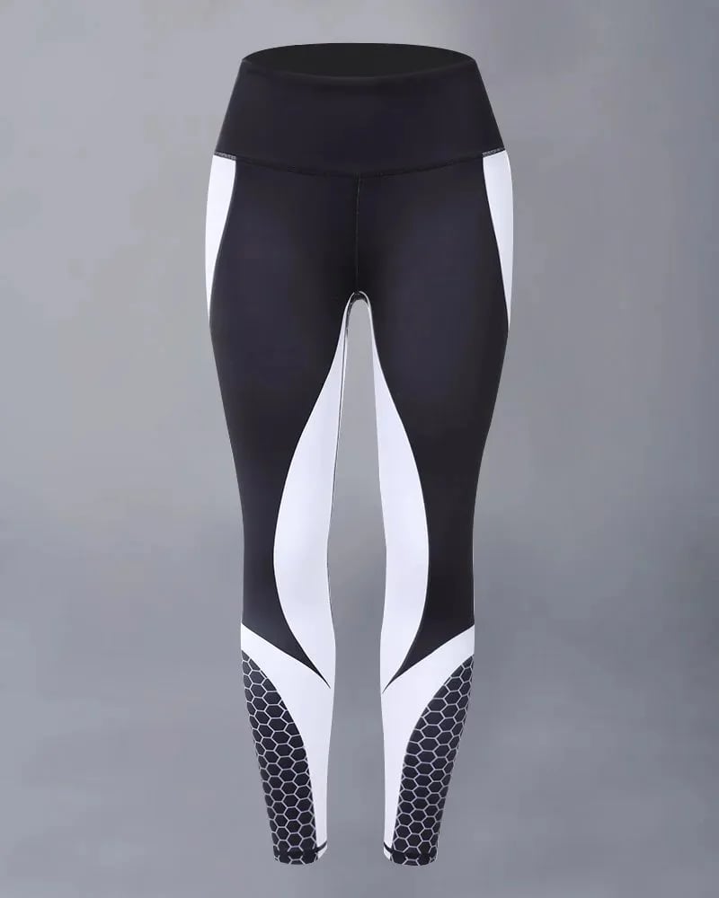 🎁Hot Sale 49% OFF⏳Colorblock Butt Lifting High Waist Sports Leggings