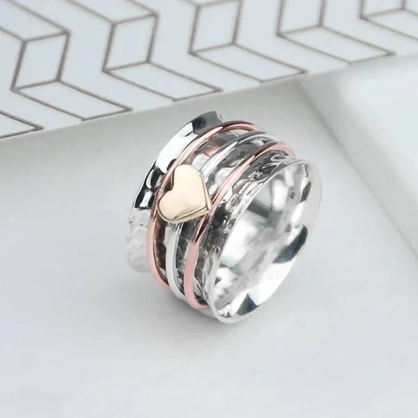 🎁Hot Sale 49% OFF⏳Self Love Spinner Heart Ring