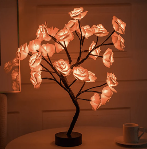 🎁New Year Sale 49% OFF⏳Forever Rose Tree Lights, Eternal Love