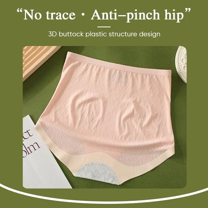🎁Hot Sale 49% OFF⏳Fresh Seamless High Waist Hip Lifting Tummy Control Panties