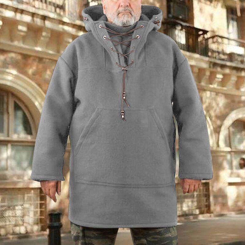 🎁Christmas 49% OFF⏳Warm Wool Pullover Hooded Jacket - newbeew