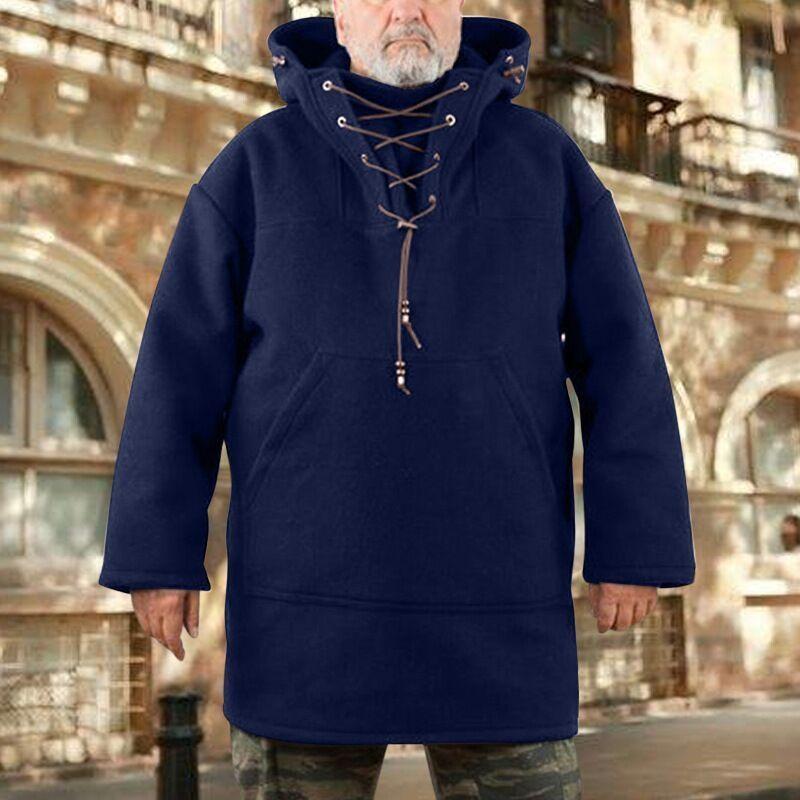 🎁Christmas 49% OFF⏳Warm Wool Pullover Hooded Jacket - newbeew