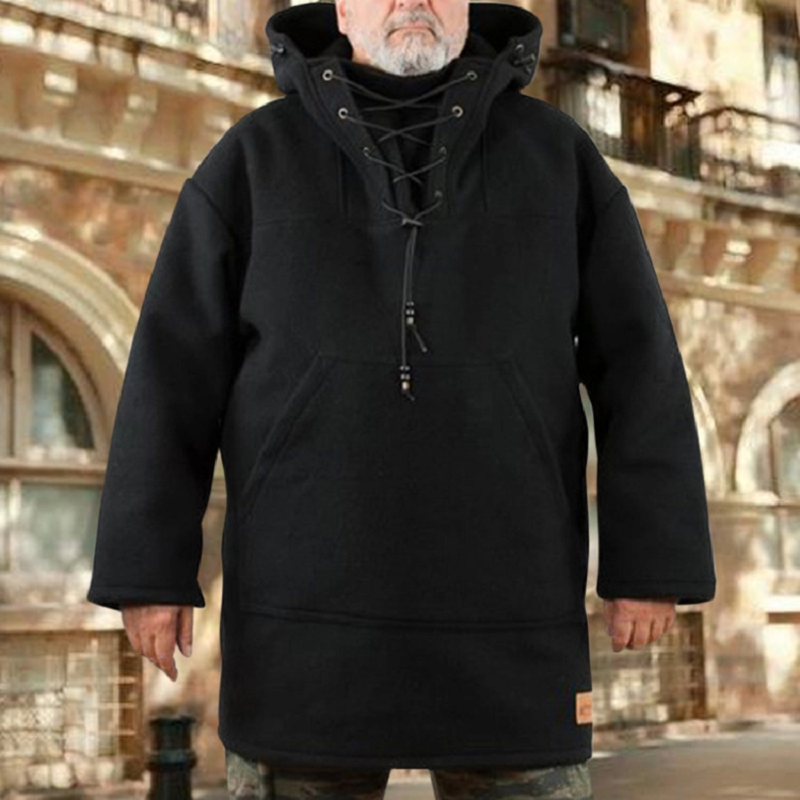 🎁Christmas 49% OFF⏳Warm Wool Pullover Hooded Jacket - newbeew