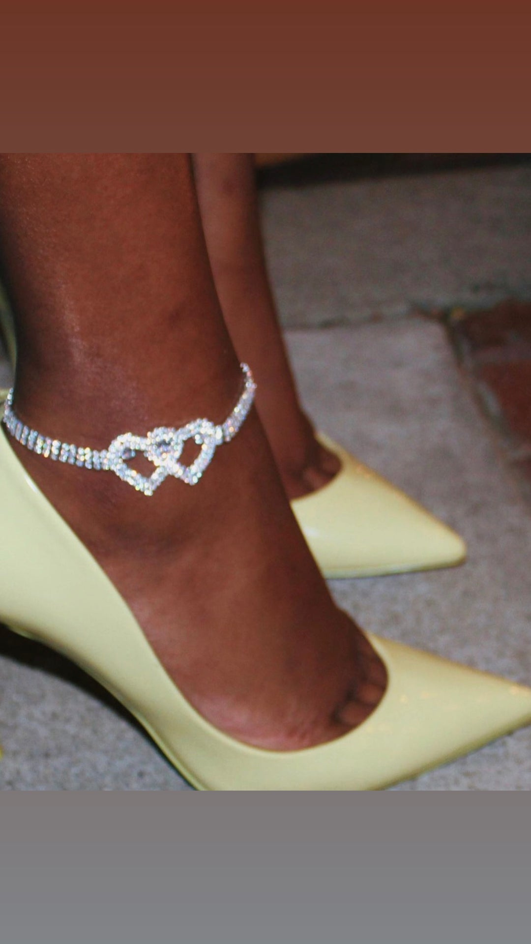 Buy 2 Get 15%💖Heart X Heart Ankle Bracelet🌟FREE SHIPPING - newbeew