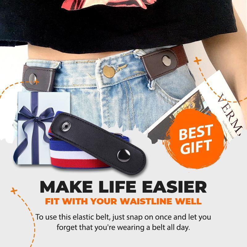 š„Buy 1 Free 2š„Buckle-free Invisible Elastic Waist Belts - newbeew