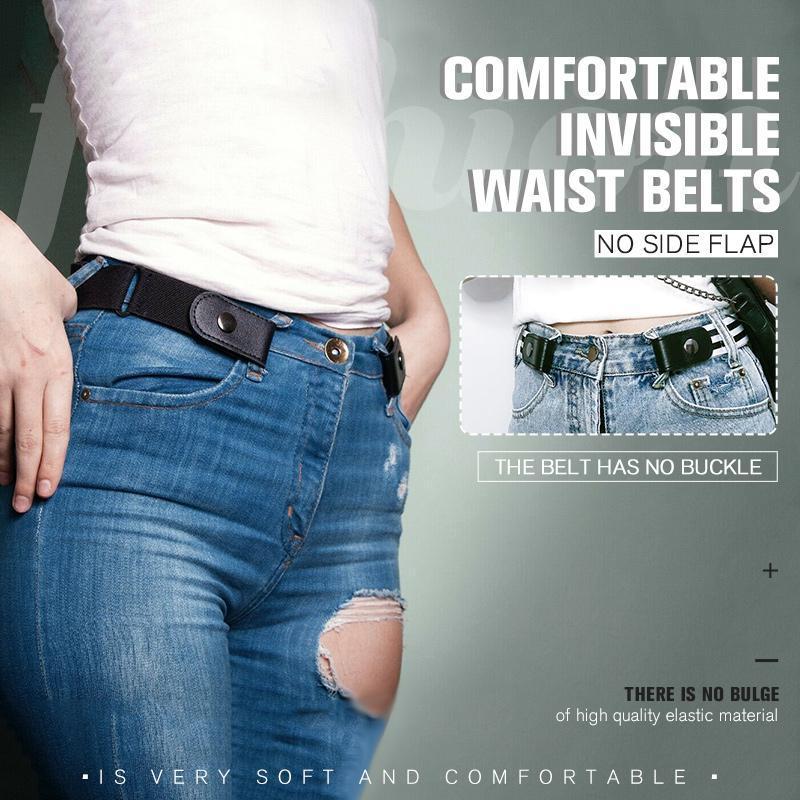 š„Buy 1 Free 2š„Buckle-free Invisible Elastic Waist Belts - newbeew