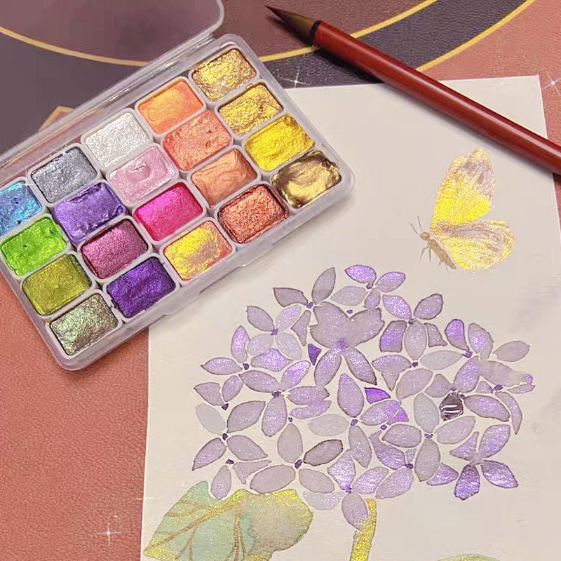 🎁Hot Sale 49% OFF⏳20 Colors Watercolor Painting Set