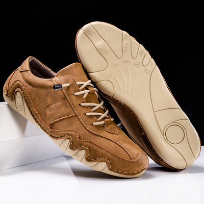 🎁Limited time 40% OFF⏳Handmade Leather Casual Flat Men's Shoes