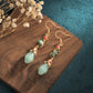 🔥Hot Sale🔥Ancient Crafted Hetian Jade Earrings - newbeew