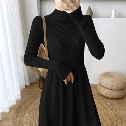 🎁New Year Sale 49% OFF⏳Gentle Style French Long Sleeve Knit Dress