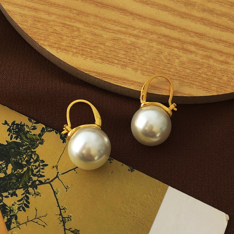 🦪Elegant Ins Style Pearl Simple Earrings🦪 - newbeew