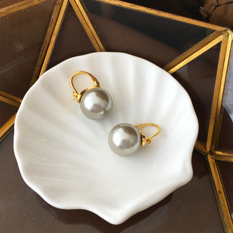 🦪Elegant Ins Style Pearl Simple Earrings🦪 - newbeew