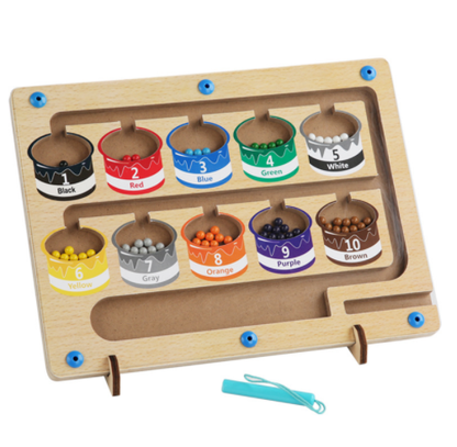 🔥Hot Sale 49% OFF - 2025 Newest Magnetic Colour and Number Maze🎁