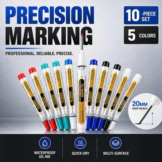 🔥Last Day 50% OFF - Precision Tip Quick-Dry Oil-Based Marker Pen