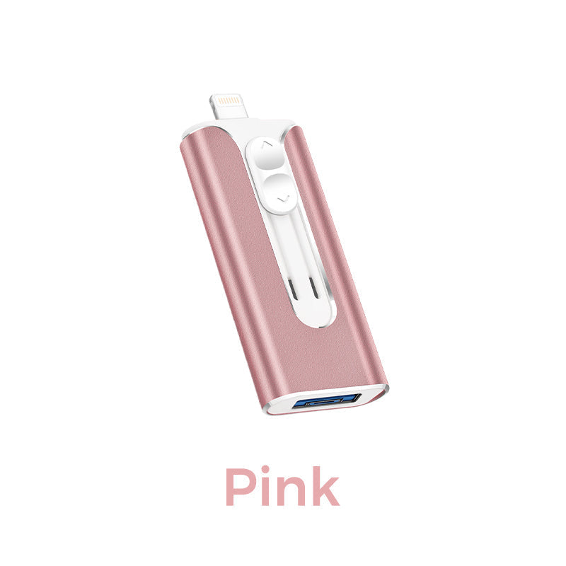 💾 LIMITED-TIME 50% OFF! 📱 4-in-1 Flash Drive for iPhone Android PC – Fast Photo Transfer, Free Up Phone Storage ⚡