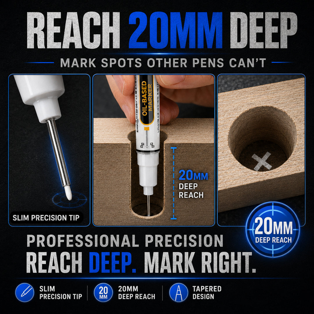 🔥Last Day 50% OFF - Precision Tip Quick-Dry Oil-Based Marker Pen