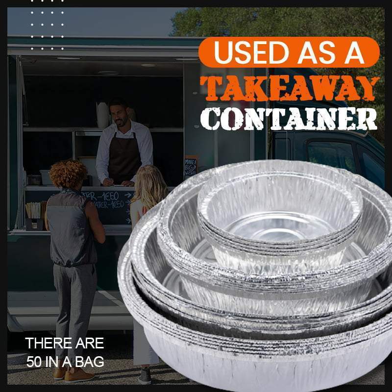 🍟Oil-Proof Aluminum Foil Tin Box