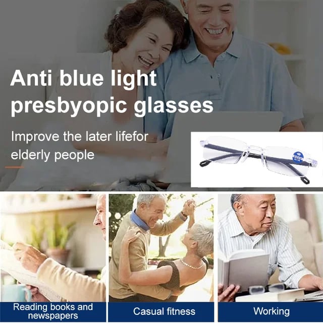🔥 Zoom Near & Far | Autofocus Reader Glasses👀