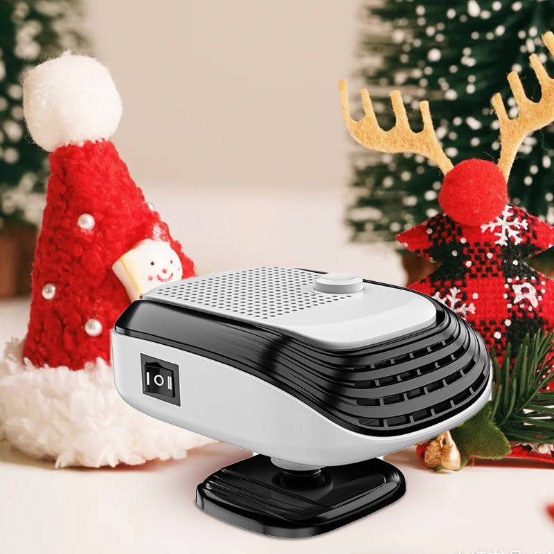❄️ Portable Car Heater: 12V/24V Fast Heating + 360° Rotation – Essential Winter Car Accessory!