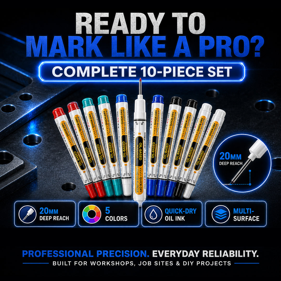 🔥Last Day 50% OFF - Precision Tip Quick-Dry Oil-Based Marker Pen
