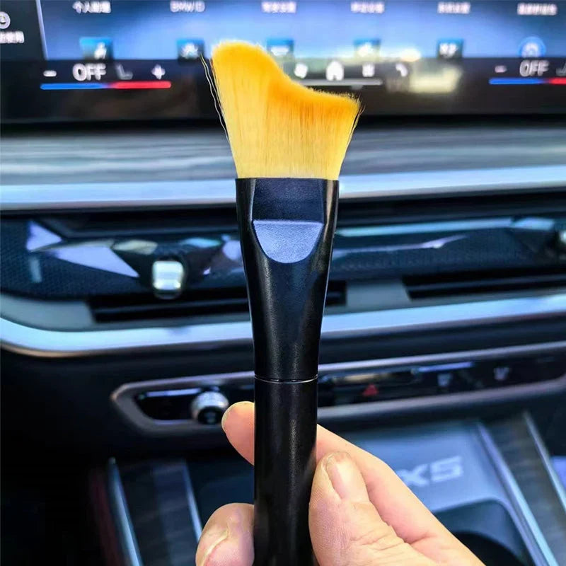 🚗🧹 Car Detailing Brush Set – Soft Interior Cleaning Brushes for Air Vents, Dashboard, Wheels & Tight Spaces