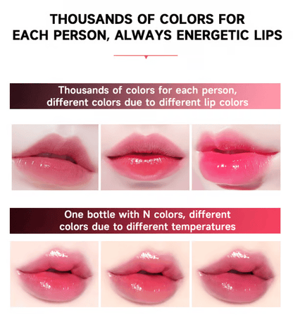 ⏰ Last Day Promotion!🎁- ✨Transferproof Color-Changing Lipstick💄CrystalClear Color Alchemy 💋 Auto-Tints on Contact!